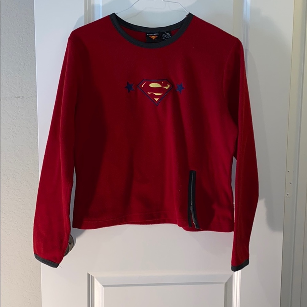 EUC Superman pullover sweater!